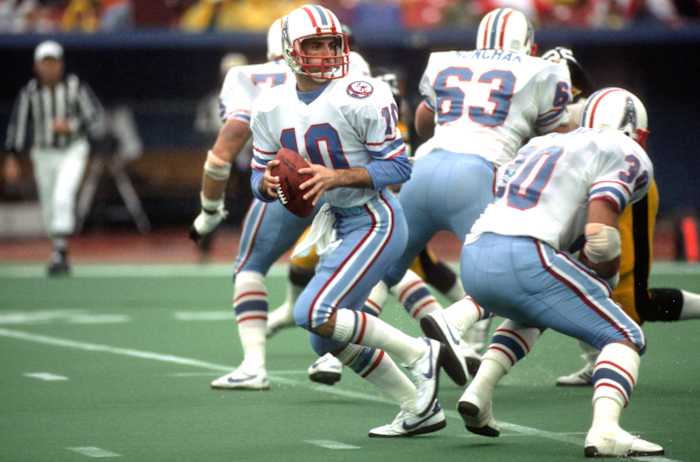 Luck spent four seasons as an Oilers backup in the ’80s, before a lengthy career as a sports exec.